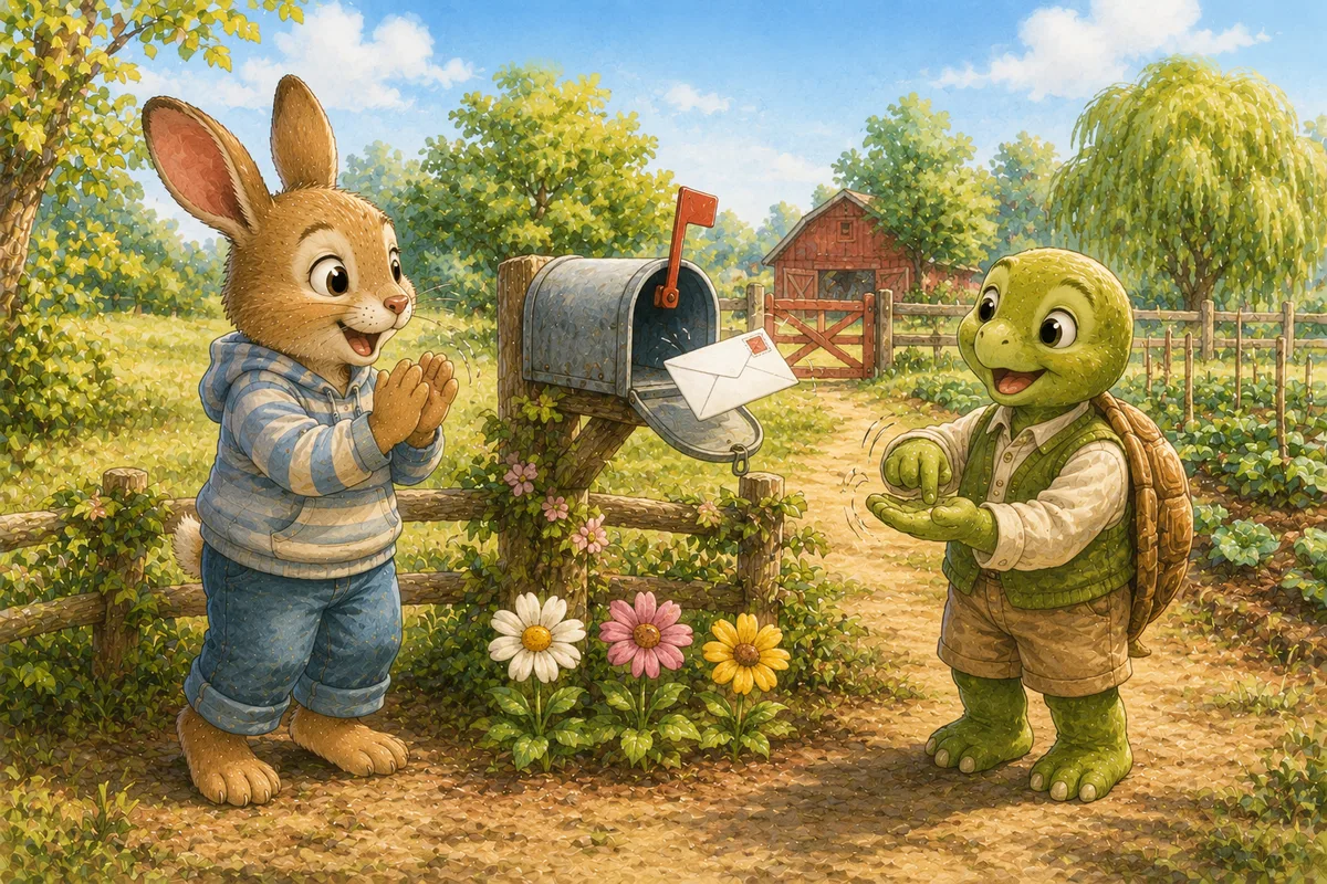 Title illustration for Tiny Mailbox Morning