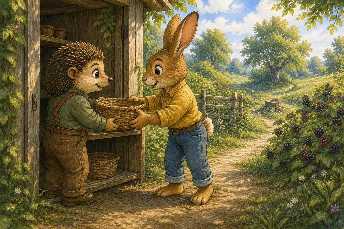 Title illustration for Berry Little Clean-Up Crew