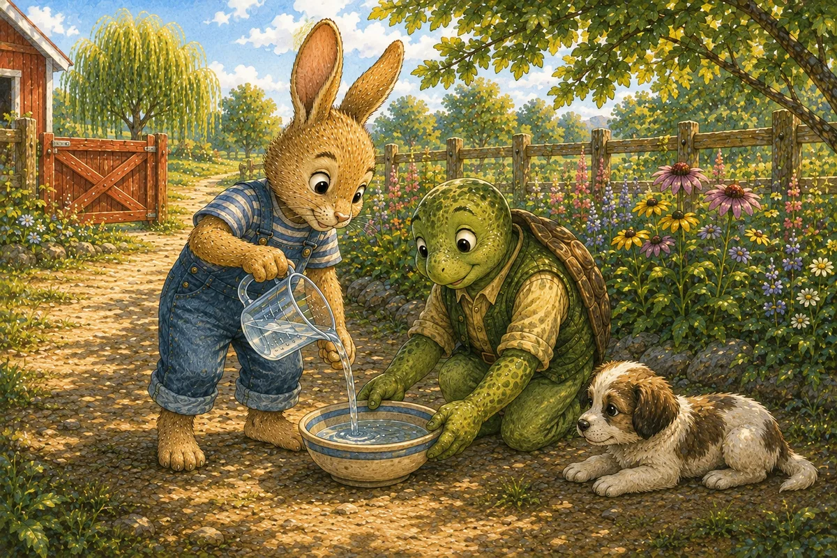 Title illustration for Pebble Pet Check Peek