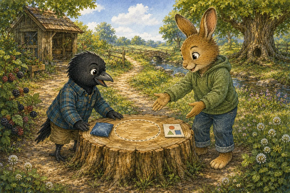 Title illustration for Bright Friendship Bench