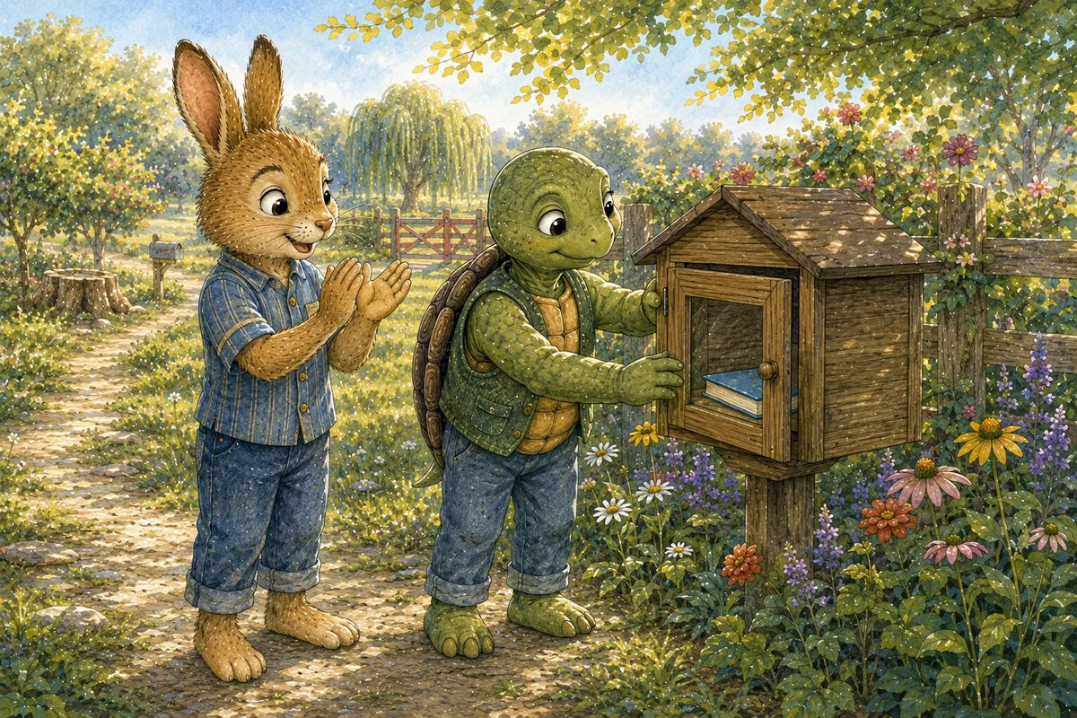 Title illustration for Clapping Little Library Jingle